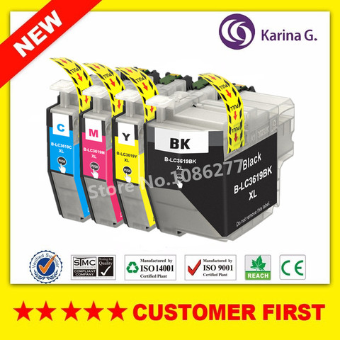 Compatible ink Cartridge for Brother LC3619 LC3619XL suit for Brother MFC-J2330DW/MFC-J2730DW/MFC-J3530DW/MFC-J3930DW ► Photo 1/1