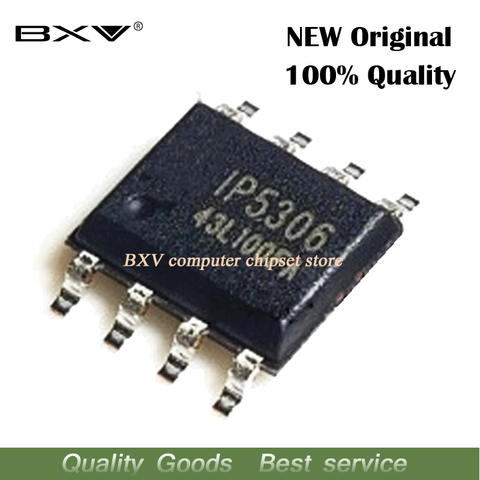 IP5306 SOP8 2.1A charge / 2.4A discharge high integration mobile power chip new ic ► Photo 1/1