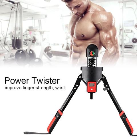 Power Twister Adjustable Arm Exerciser Chest Expander Muscle Shoulder Arm Device Training With LCD Display Fitness Equipment ► Photo 1/6