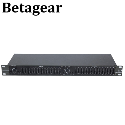 Betagear 2x 15 band stereo equalizer Dual graphic equalizer EQ215 recording studio equipment equipos de musica sound system ► Photo 1/6