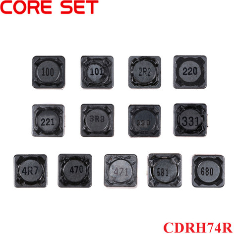 10PCS CDRH74R Inductance Wire Wound Chip Shielded Inductor 2.2/3.3/4.7/10/22/33/47/68/100/220/330/uh 7*7*4mm SMD Power Inductor ► Photo 1/6