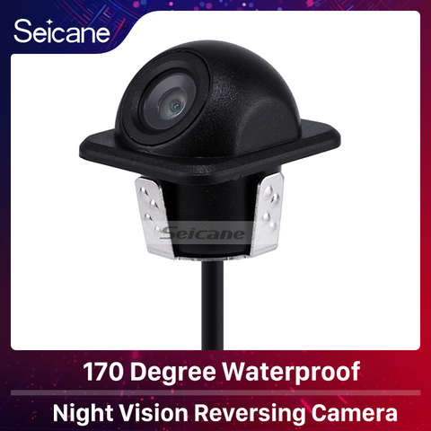 Seicane 170 Degree Car Parking Assistance system Hi-definition Color CCD HD Backup With Waterproof Night Vision Reversing Camera ► Photo 1/6
