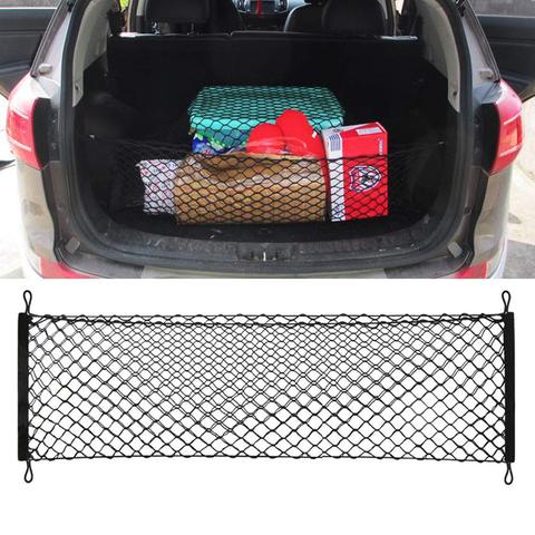 Car Auto Trunk Mesh Cargo Organizer Luggage Stuff Goods Fix Storage Holder Net Stand Universal Trunk Rear Cargo Hook Mesh ► Photo 1/6