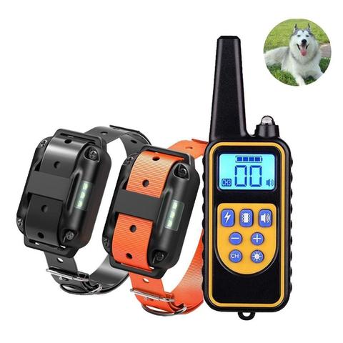 Petrainer 900B-1 Rechargeable Waterproof Remote 1000m Dog Electric Shock Collar
