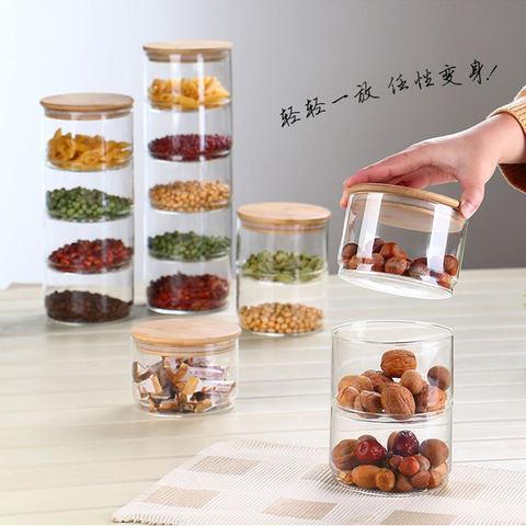 Glass Food Storage Containers Condiment Glass Soy Sauce Dispenser With  Handle Lid Wholesale