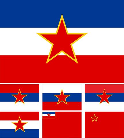 sfr yugoslavia flag