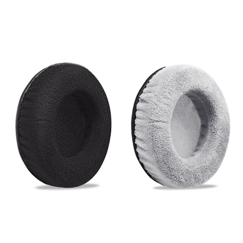 Replacement VELVET Black Gray Round Ear Pad 70MM 75MM 80MM 85MM 90MM 95MM 100MM 105MM 110MM Ear Cups Ear Pads for Headphones ► Photo 1/6