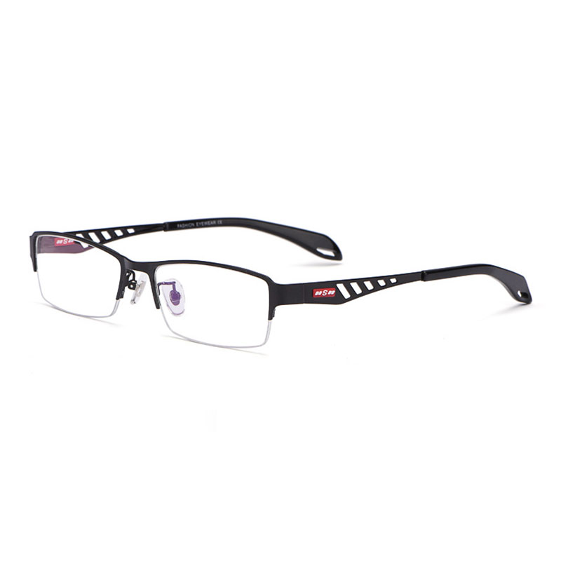 Uvlaik Pure Titanium Tr90 Rimless Polarized Sunglasses Men 