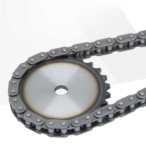 1.5M 06B Transmission Roller Chain and 06B 10/11/12/13/14/15/16/17/18/19/ 20 Teeth Plate Sprocket Gear for Machine Parts ► Photo 1/6