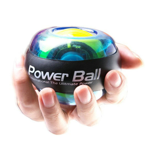 LED Wrist Ball Trainer Gyroscope Strength Muscle Training Pressure Relieve Power Ball Arm Exerciser Powerball Fitness Equipments ► Photo 1/6