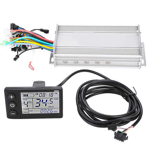 24V 36V 48V 60V 450W 500W 1000W Electric Bike Scooter Controller LCD Display Panel E-bike Brushless Controller Kit E-bike Parts ► Photo 1/6