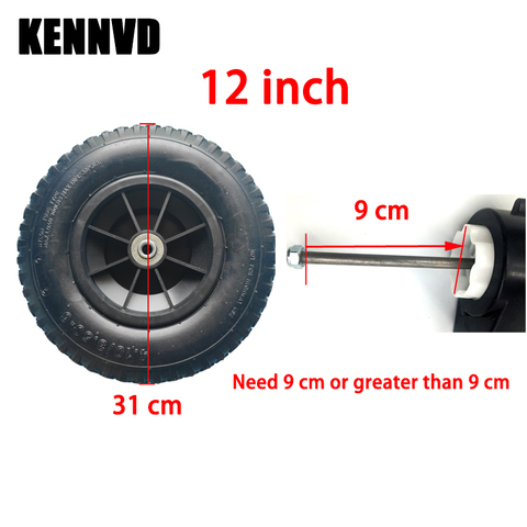 4.1/3.5-6Children's electric car inflatable tires, electric baby car rubber wheels 12 inch pneumatic tires for off-road vehicles ► Photo 1/3