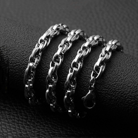 Fashion stainless steel chain titanium steel necklace jewelry wholesale hot sale ► Photo 1/5