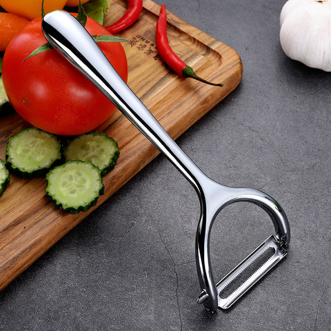 Zinc Alloy Vegetable Peeler & Julienne Cutter Rotary Julienne Peeler Potato Carrot Grater Paring Knife Kitchen Tools 5 Color ► Photo 1/5