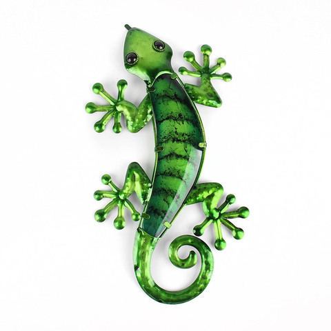 History Review On Metal Lizard Wall Art With Green Glass Painting For Garden Outdoor Decoration Animal Statues And Sculptures Aliexpress Er Liffy Official Alitools Io - Metal Animal Wall Art For Garden