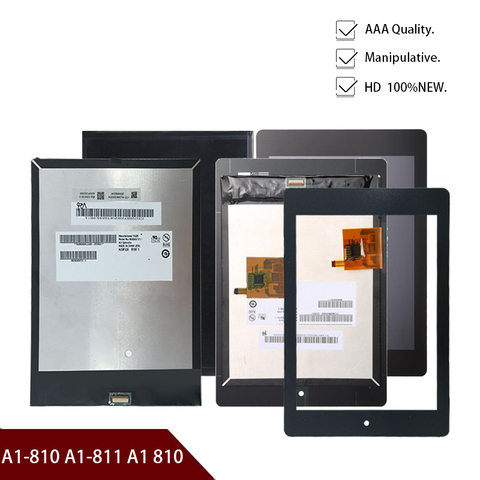 New 7.9 inch LCD Display Touch Screen Assembly Replacement For Acer iconia Tab A1-810 A1 810 A1-811 A1 811 Tablet PC Free Ship ► Photo 1/5