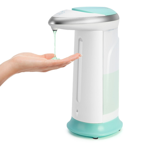 400ML Automatic Liquid Soap Dispenser Smart Sensor soap dispensador Touchless ABS soap Dispenser for Kitchen Bathroom ► Photo 1/6