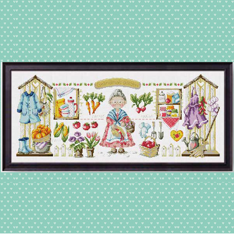 G117 Stich Cross Stitch Kits Craft Packages Cotton Fabric Floss Counted New Designs Needlework Embroidery Cross-Stitching ► Photo 1/4