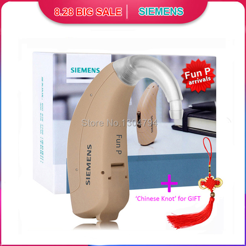 2022New !6 Channels Siemens FUN P Hearing Aid Ear care  Aids for the Elderly Mini  BTE Sound Amplifier update for 12p 23p LOTUS ► Photo 1/6