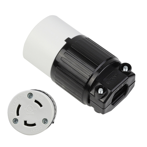 Nema L6-30R UL 30 Amp 250 Volt Female Twist Lock 3 Wire Power Cord Plug DIY Homebrew Electric Brewery ► Photo 1/4