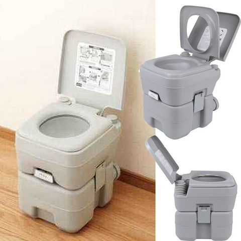 Yonntech 20L Portable Flush Outdoor Toilet for Camping Caravan Mobile Potty Toilet ► Photo 1/6