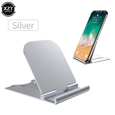 Mobile Phone Holder Stand for iPhone 11 Pro 8 XR Xiaomi Universal Desktop Holder for ipad Tablet 180 Degree Adjustable Bracket ► Photo 1/6