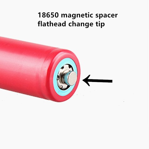magnet for 18650 flat-head battery ► Photo 1/1