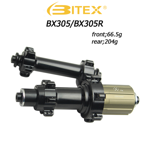 Light hub Bitex 305F/305R hub weight 274, straight pull, Shimano/ campagnolo freebody ► Photo 1/1