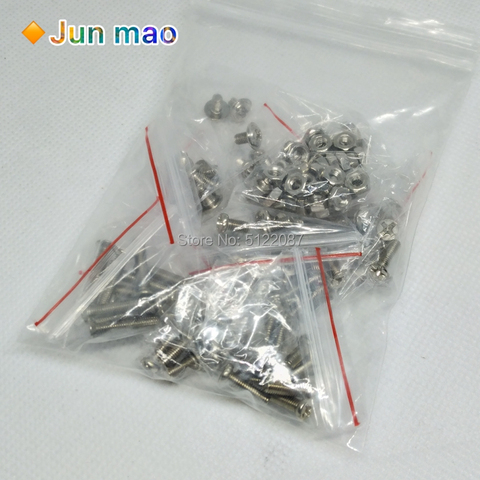 130pcs M3 Screw Nut M3*5 3*8 3*10 3*12 3*16 Round Head Flat head Screw Cap Set Screws Phillips M3x5 mm Cap Screw M3x16 ► Photo 1/6