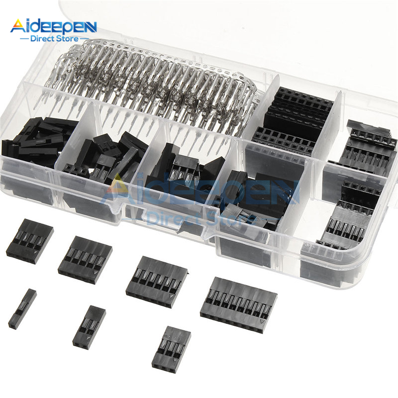 Excellway TC10 620pcs Wire Jumper Pin Header Connector Housing Kit For Dupont an 