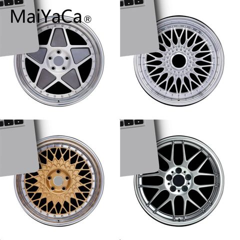 MaiYaCa Top Quality Cool car wheels Keyboard Gaming MousePads gaming Mouse pad For PC Laptop Notebook 20x20cm gamer desk pad ► Photo 1/6