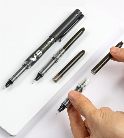 1 PC Pilot BXC-V5 0.5mm Cartridge System Refillable Rollerball Pen/Cartridge  Red/Blue/Black/Green 4 Colors Available - Price history & Review, AliExpress Seller - Xizhi Store