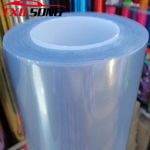 30cm*100/200/300...600cm 3 Layers Glossy PPF Clear Protection vinyl film Vehicle Paint Scratch Shield Car stickers laptop Wraps ► Photo 1/6