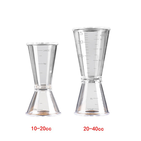 10/20ml or 20/40ml cocktail shaker measuring cup kitchen bar tool scale cup beverage alcohol measuring cup kitchen gadget ► Photo 1/6