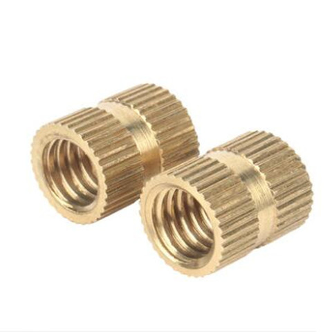 10-100pcs m1 M1.2 m1.4 M1.6 M2 M2.5 M3 M4 M5 M6 M8  M10 Brass insert nut Injection Molding Brass Knurled Thread Inserts Nuts ► Photo 1/3