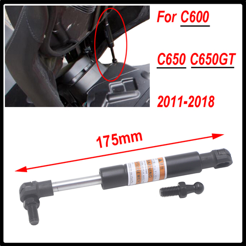 Struts Arms Lift Supports Shock Absorbers Lift Seat For BMW C600 C650 C650GT 2011 2012 2013 2014 2015 2016 2017 2022 ► Photo 1/5