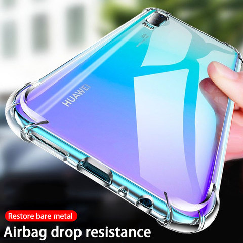 Luxury Shockproof Silicone Case For Huawei P30 Lite P20 P40 P10 Mate 20 30 10 40 Lite Pro Honor 20 V20 P Smart 2022 Back Cover ► Photo 1/6