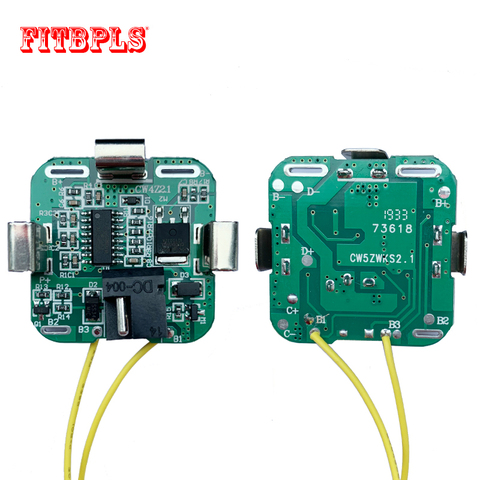 4S 16V DC Electric Tools Hand Lithium Drill Power Li-ion Battery Protection Board BMS Circuit 18650 4 Cell Packs 20A PCB Module ► Photo 1/5