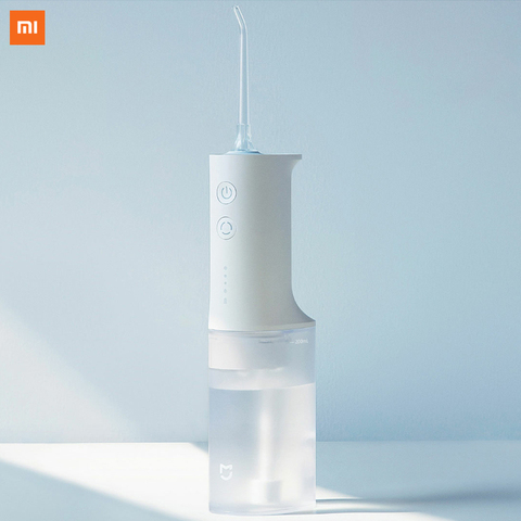 Original Xiaomi Mijia Oral Irrigator USB Rechargeable teeth flusher dental water flosser Portable Dental Water Jet Teeth Cleaner ► Photo 1/6