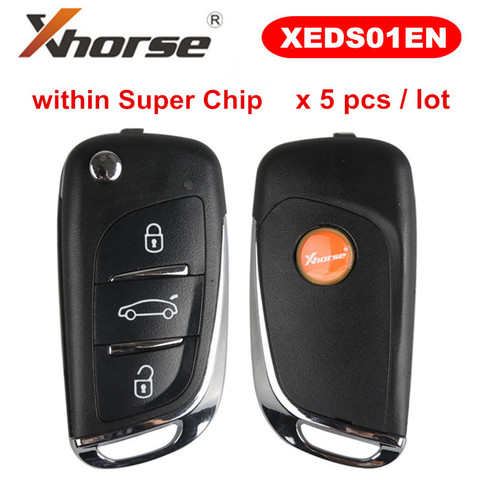 Xhorse XEDS01EN DS Style Super Remote Comes within VVDI Super Chip Wireless key 5pcs/lot ► Photo 1/4