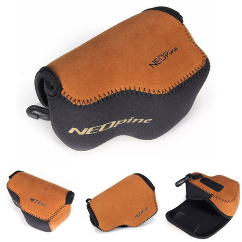 Portable Neoprene Soft Camera Case for Sony Alpha A5000 A5100 NEX-5T NEX-3N NEX-5R with 16-50mm Lens Digital Camera ► Photo 1/6