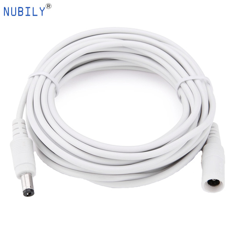 12V Power Extension Cable 1M 2M 5M 10M 20M 2.1*5.5mm Connector DC Power Cord For CCTV Security Camera LED Strip Radio Printer ► Photo 1/6