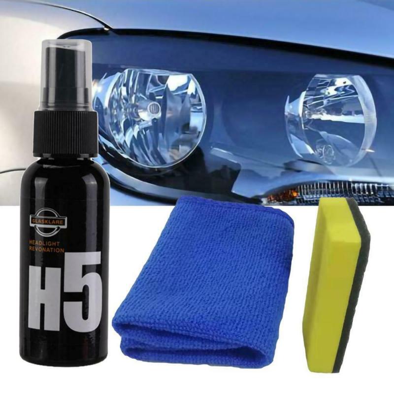 Car Headlight Polishing Agent Scratch Remover Repair Headlight Renewal  Polish Liquid Headlight Restoration Kit Auto Accessories - AliExpress