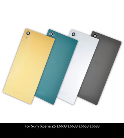 For Sony Xperia Z5 Premium E6853 E6883 E6833 Glass Battery Door Housing Rear Back Door Case Cover Replacement Repair Part ► Photo 1/1