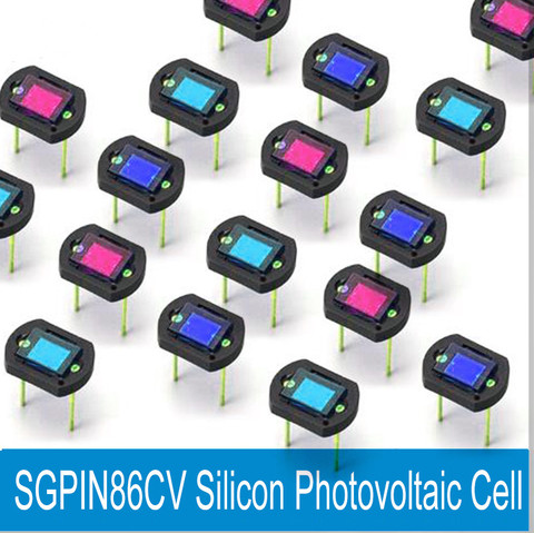 1pcs SGPN86CV Silicon photocell chip 3*3mm Silicon photovoltaic cell photoelectric detector Enhanced type silicon photodiode ► Photo 1/2