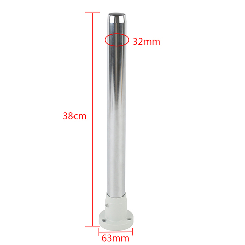 DIA 32mm Pillar Column Metal Holder Bracket Rod Bar For Stereo Microscope Self-fixing With Screws ► Photo 1/6