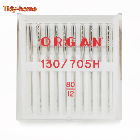 10pcs/pack ORGAN Needle HAX1 Household Sewing Machine Needles Universal Needle For Cotton Linen Size 130/705H 80, 90, 100, 110 ► Photo 1/5