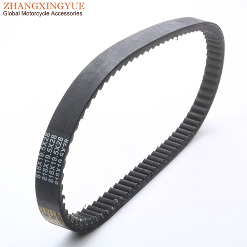 818X19.5X28 High quality v-belt for Sym Jet 4 125 Allo 125 Fiddle 2 125cc 1B01ANA01 23100-ANA-0001 ► Photo 1/6