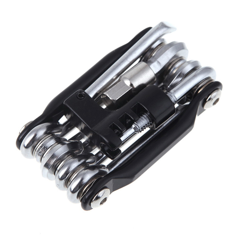 15 In 1 Bike Tools Bicycle Repairing Set Bike Repair Tool Kit Wrench Screwdriver Chain Carbon steel bicycle Multifunction Tool ► Photo 1/6