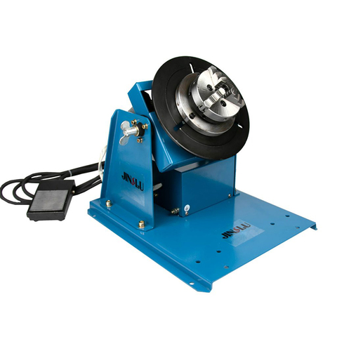 220V BY-10 10KG welding turntable rotator for pipe or circle workpiece welding positioner with K01-65 mini chuck cartridge M14 ► Photo 1/6